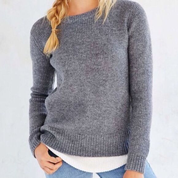 UNIF x UO Waffle Knit Sweater - Picture 1 of 4
